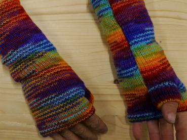 Woolen wristwarmers